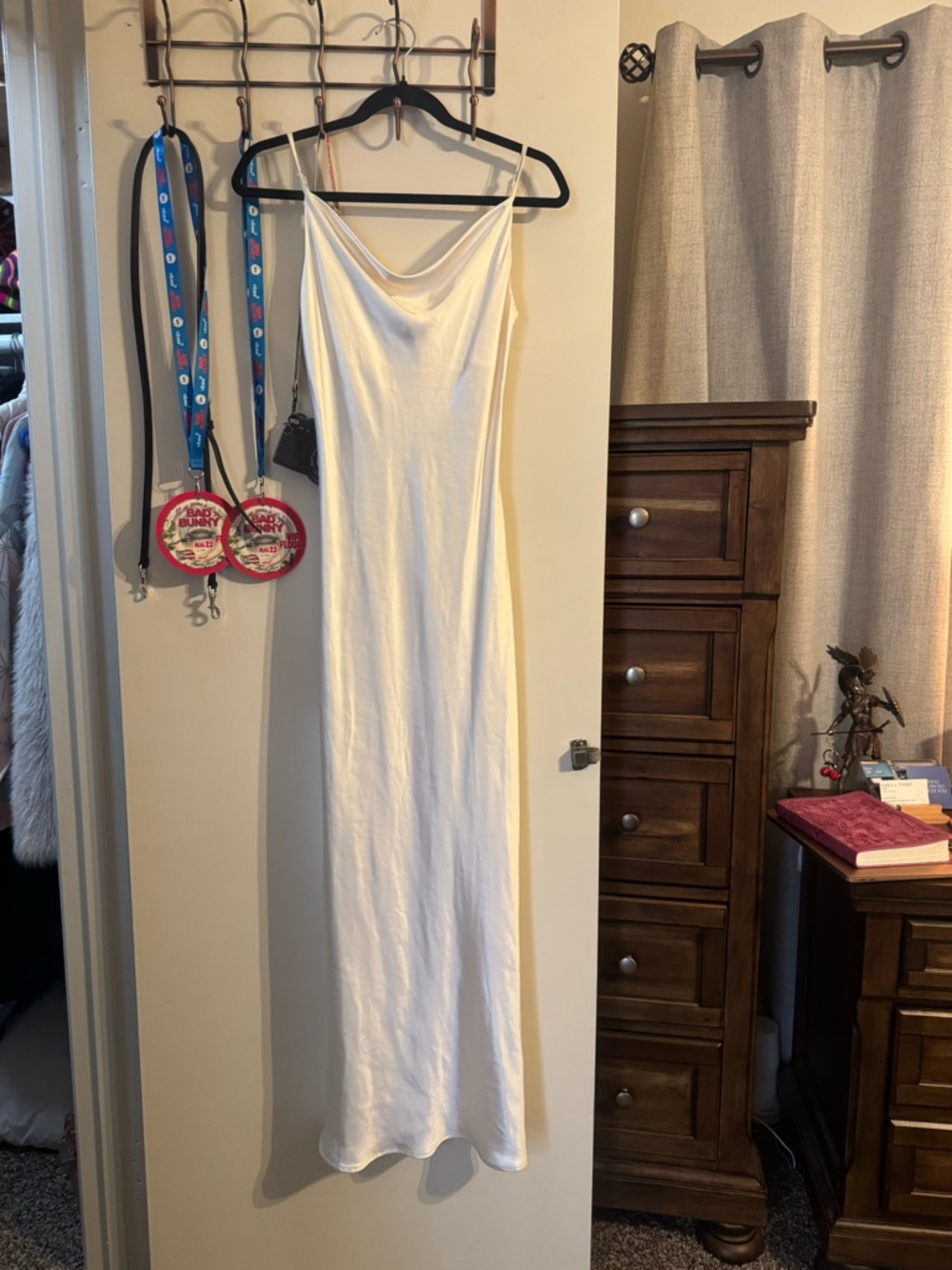 Simple White Slip Dress